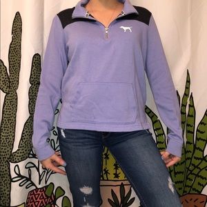 VS Pink Quarter ZIP